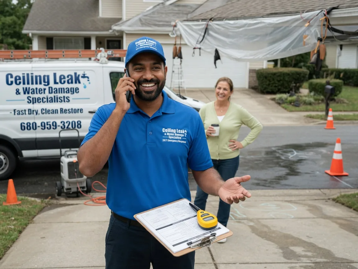 Ceiling Leak Cleanup East Machias, ME FAQs